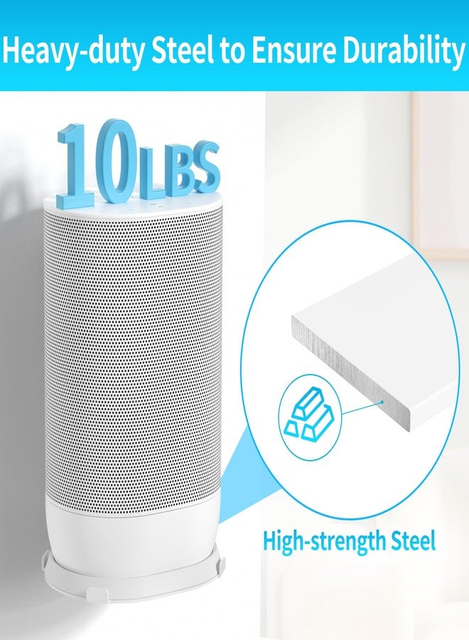 Yibracki Heavy-Duty Wall Bracket Compatible with Sonos Move 1 and Move 2 Wall Mount Indoor/Outdoor for Sonos Move Mount Easy to Install, White - Image 5